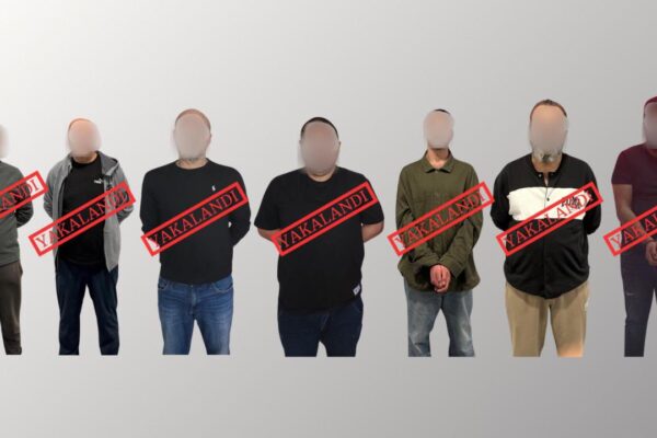 Kırmızı bültenle aranan 7 kişi yakalanarak Türkiye’ye getirildi